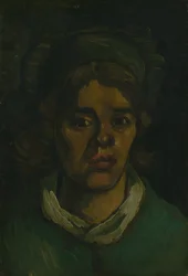 女性の頭